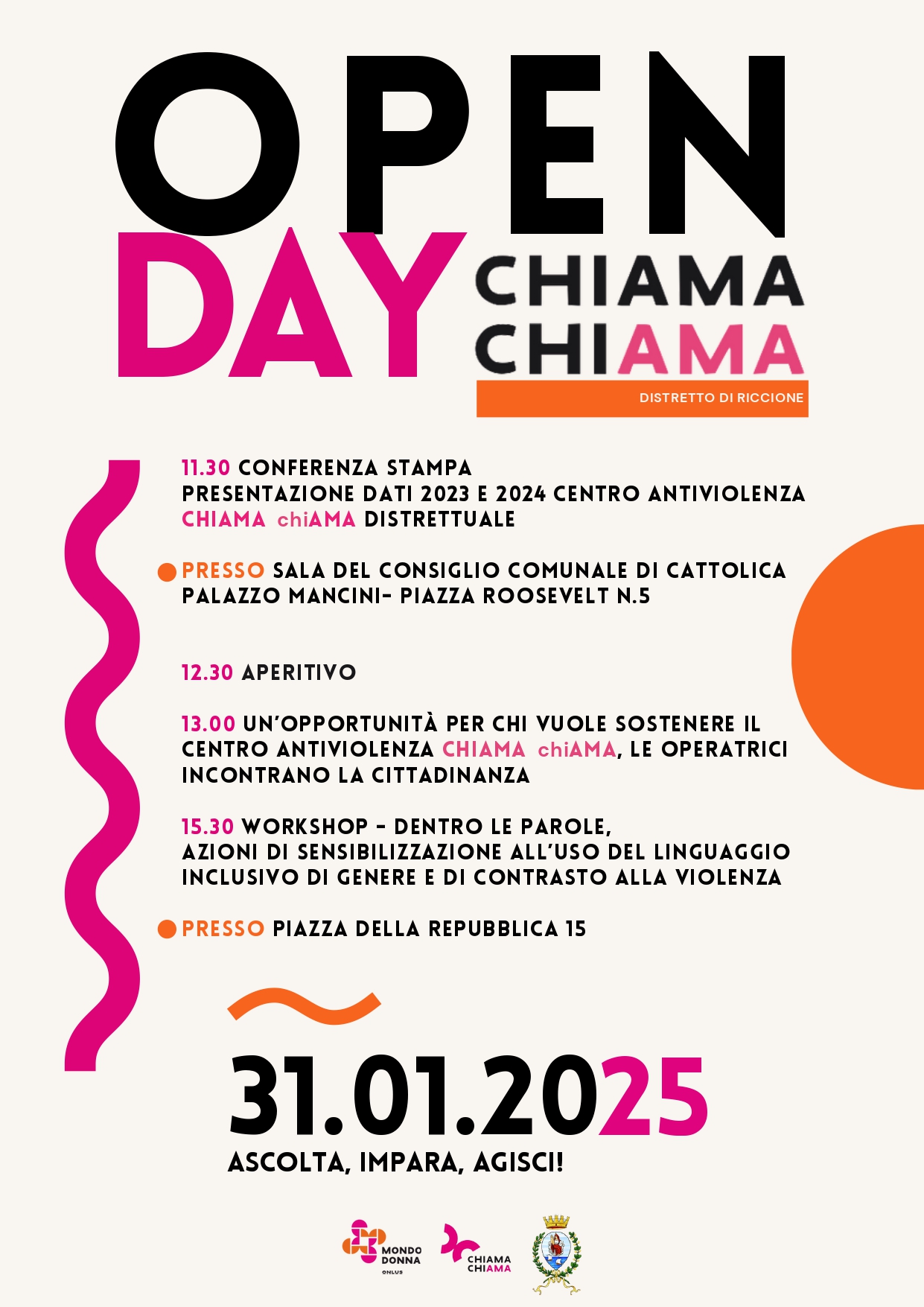 OPEN DAY A CHIAMA CHIAMA